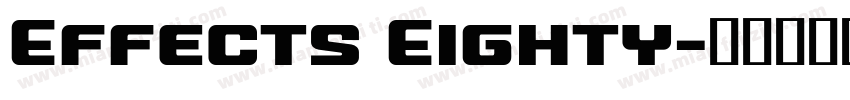 Effects Eighty字体转换